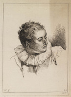 TvB G 4706
<br/>
Man met kraag (Mezzetin)
<br/>
<em>Boucher, François (1703-1770)</em>